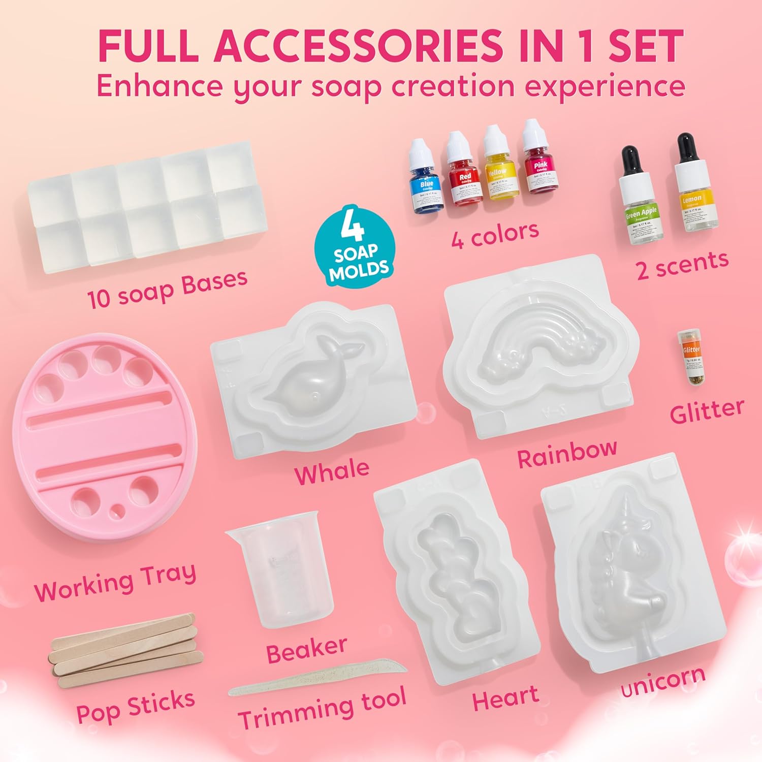 JOYFY Unicorn Soap Making Kit  - Soap Making Diy Kit review and price